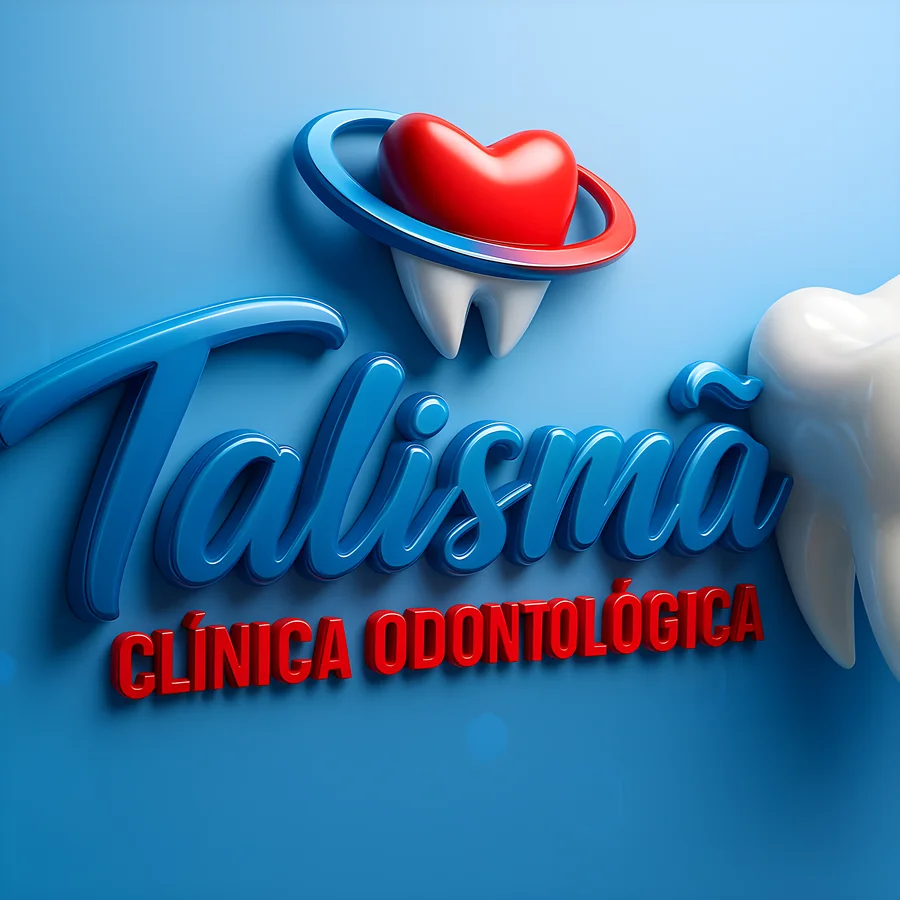 Logo 3D da Talismã Clínica Odontológica